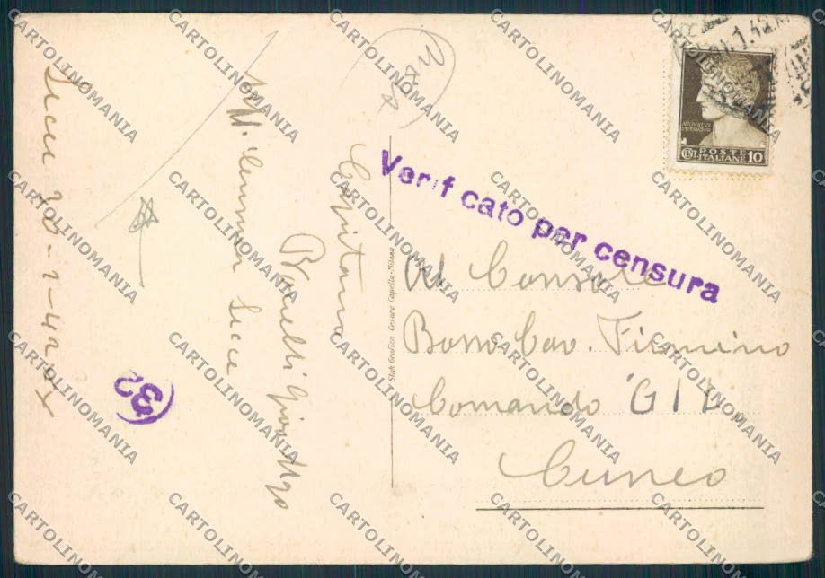 Lecce Città PIEGA FG cartolina MV5433 – retro