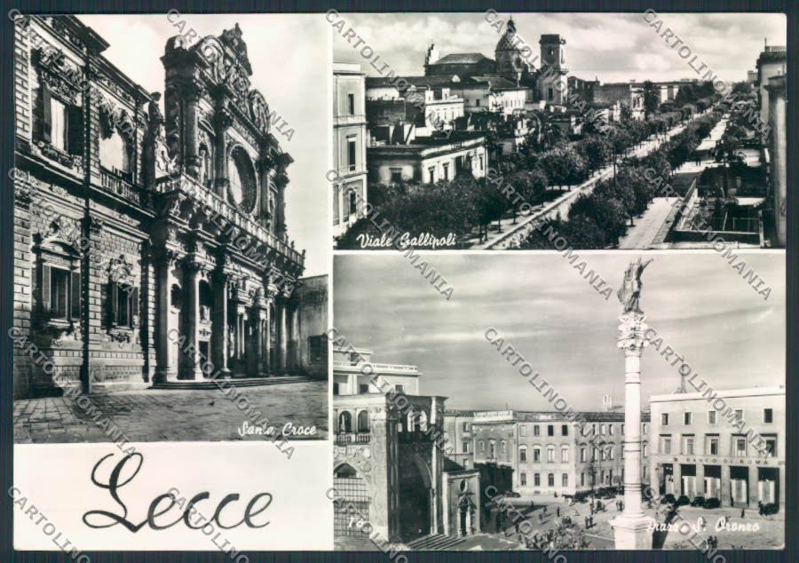 Lecce Città Foto FG cartolina MV5435 – fronte