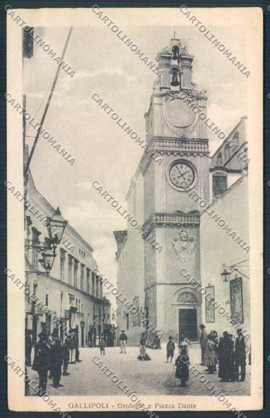 Lecce Gallipoli PIEGHINE cartolina MV5448 – fronte