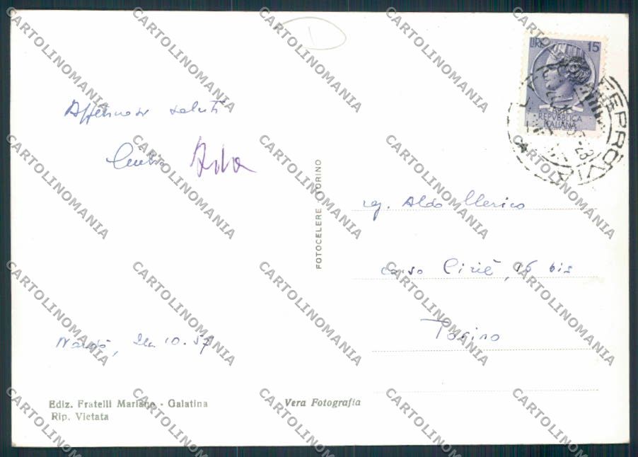 Lecce Nardò Foto FG cartolina MV5461 – retro