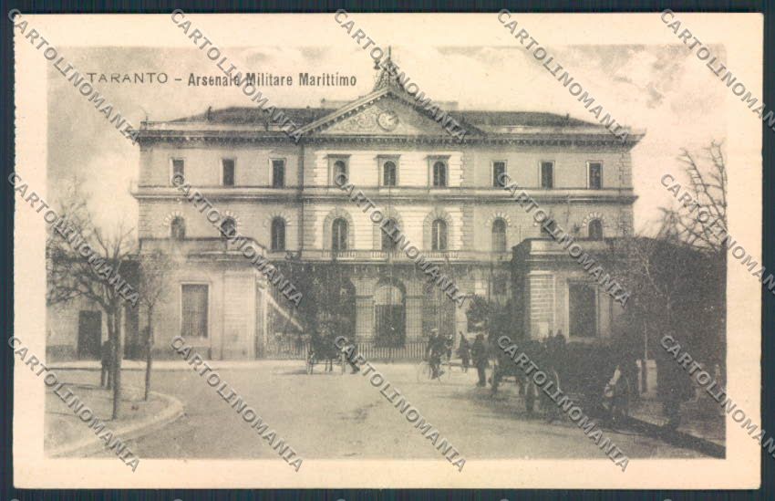 Taranto Città Arsenale Marina Militare cartolina MV5471 – fronte