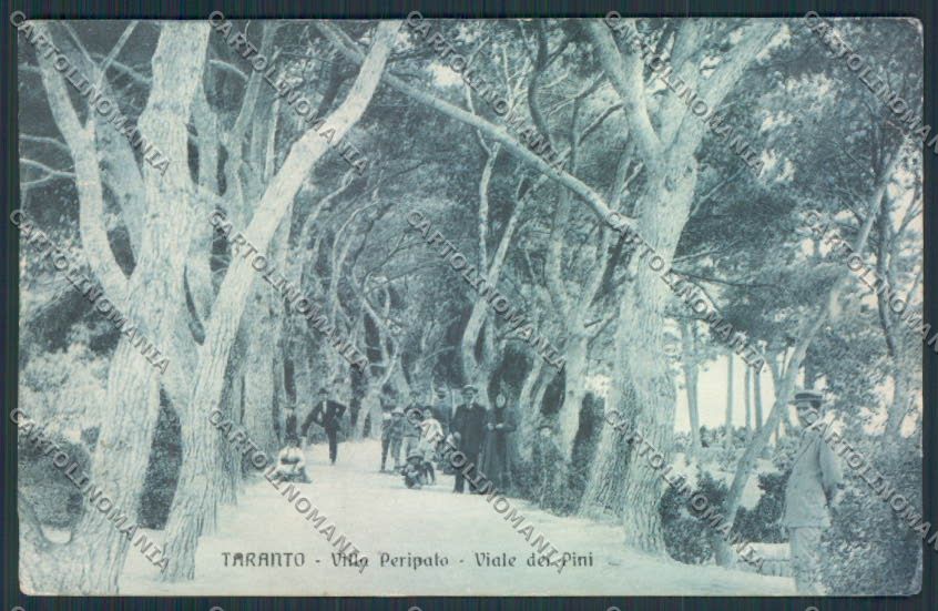 Taranto Città PIEGHINA cartolina MV5504 – fronte