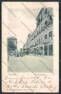Taranto Città PIEGA ABRASA cartolina MV5511 – fronte