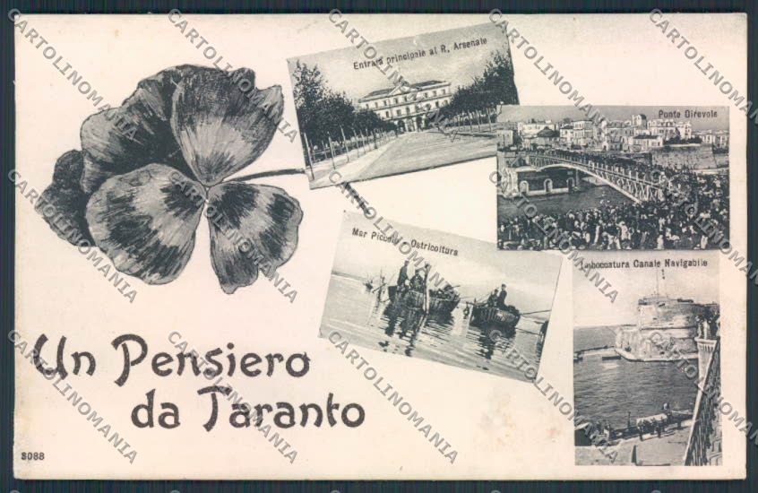 Taranto Città cartolina MV5528 – fronte