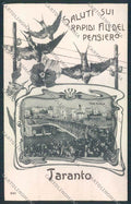 Taranto Città Saluti da cartolina MV5530 – fronte