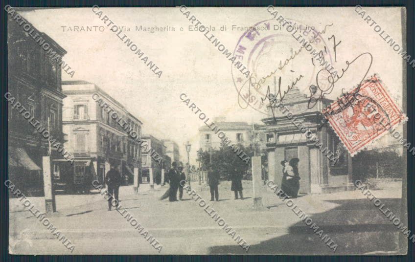 Taranto Città SCOLLATA cartolina MV5551 – fronte