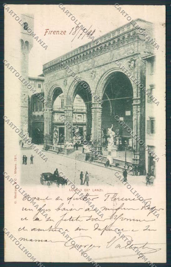 Firenze Città cartolina MV5595 – fronte