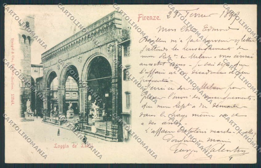 Firenze Città cartolina MV5596 – fronte