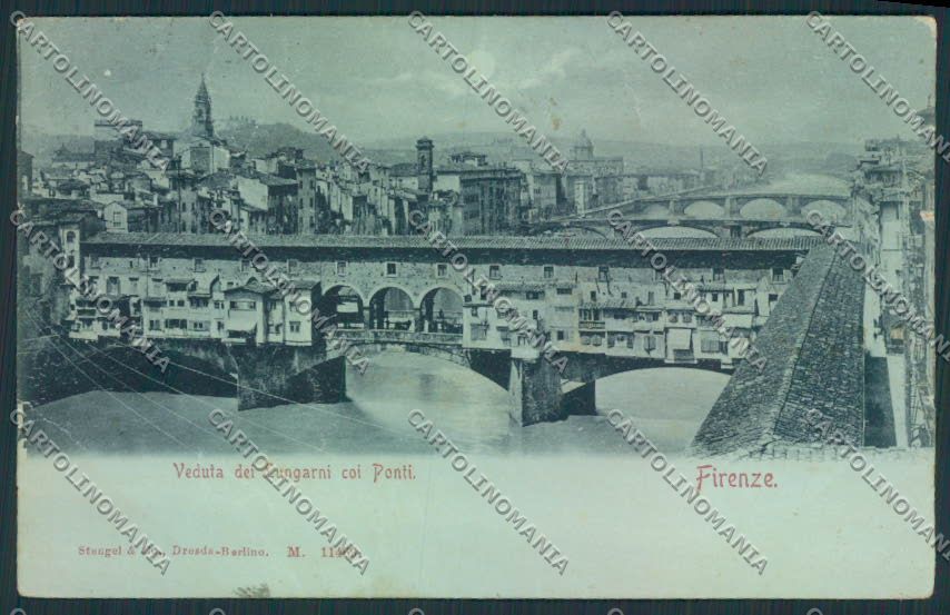 Firenze Città FORI PIEGHINE cartolina MV5603 – fronte