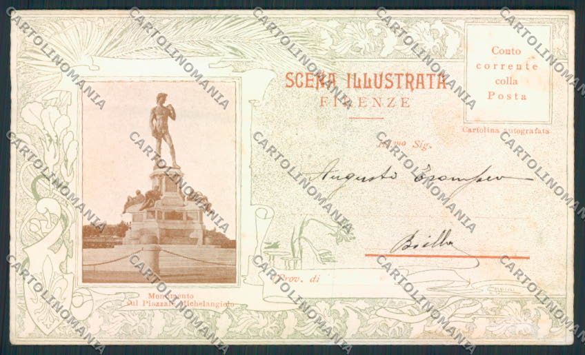 Firenze Città cartolina MV5617 – fronte
