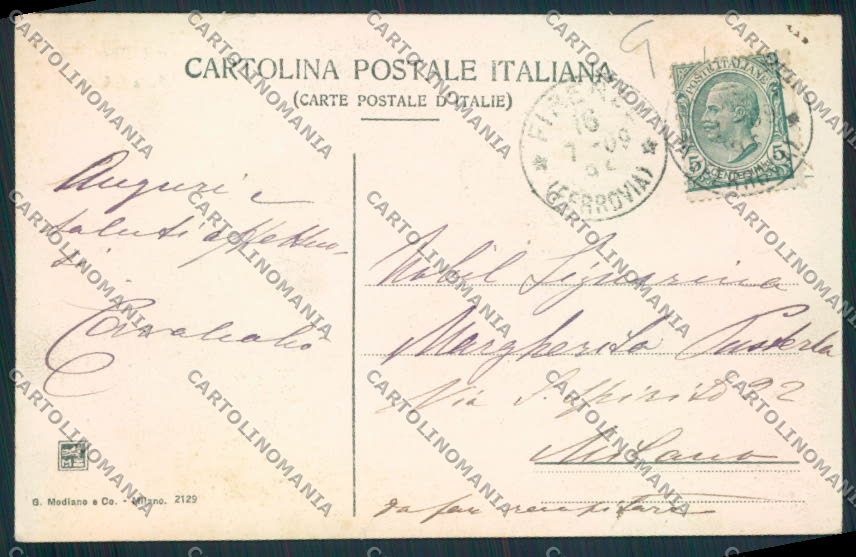 Firenze Città cartolina MV5632 – retro