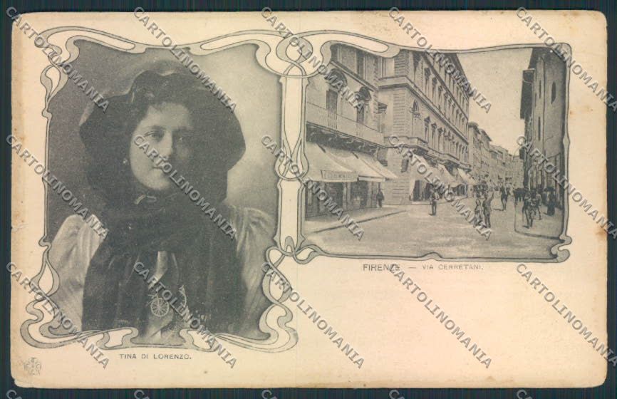 Firenze Città PIEGHINE STRAPPO cartolina MV5634 – fronte