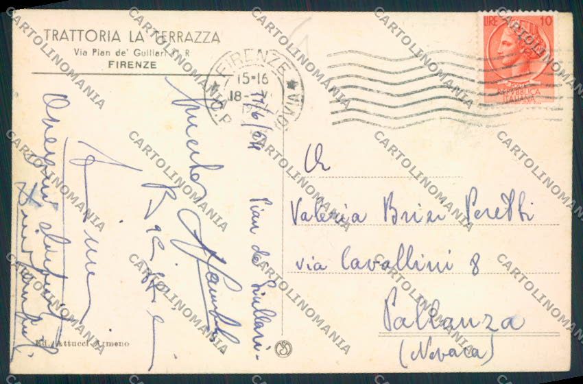 Firenze Città cartolina MV5638 – retro