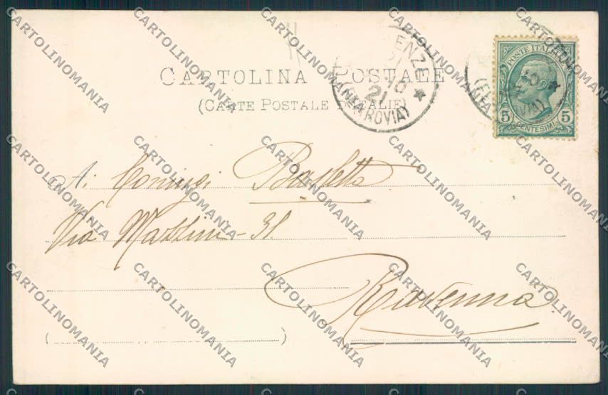Firenze Città cartolina MV5655 – retro