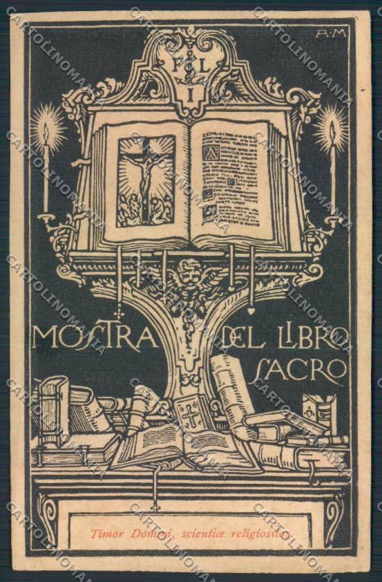 Firenze Città Mostra del Libro cartolina MV5708 – fronte