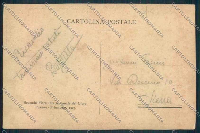 Firenze Città Mostra del Libro cartolina MV5708 – retro