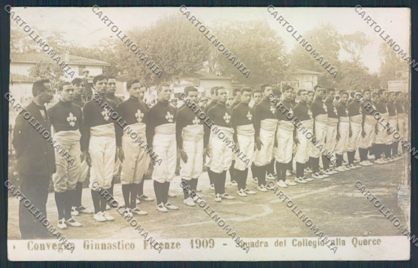 Firenze Concorso Ginnico Sport Foto cartolina MV5712 – fronte