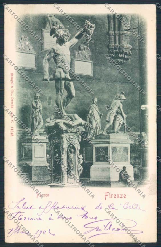 Firenze Città Rilievo STRAPPINO cartolina MV5729 – fronte