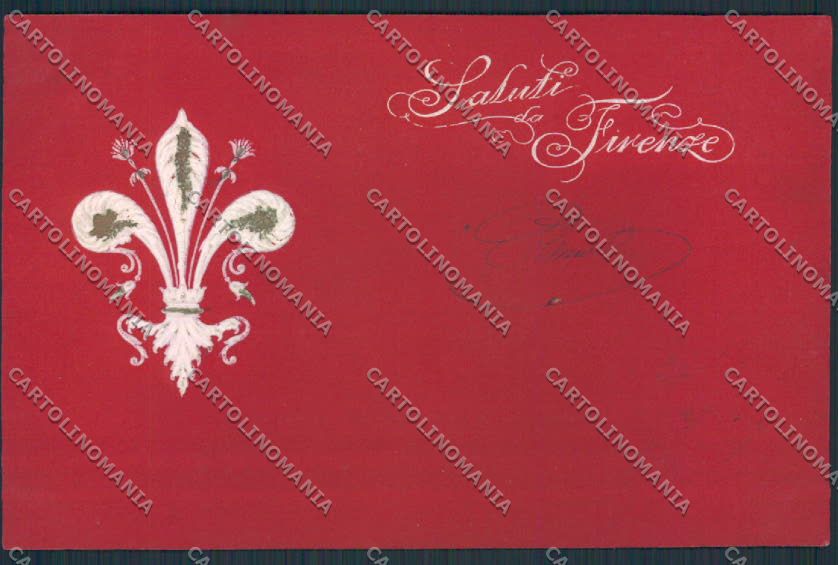 Firenze Città Saluti da cartolina MV5750 – fronte