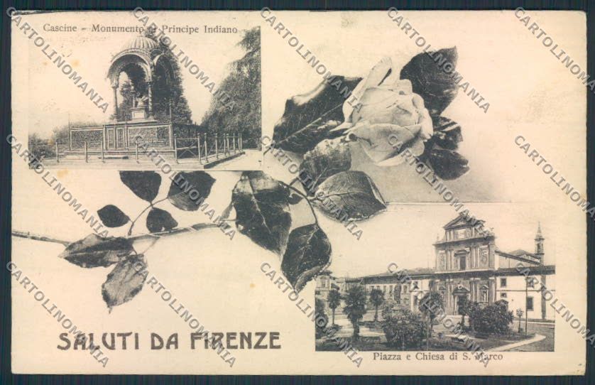 Firenze Città Saluti da cartolina MV5765 – fronte