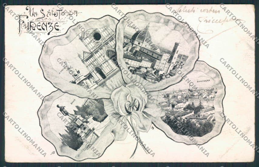 Firenze Città Saluti da cartolina MV5772 – fronte