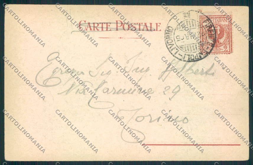 Firenze Città Saluti da cartolina MV5772 – retro