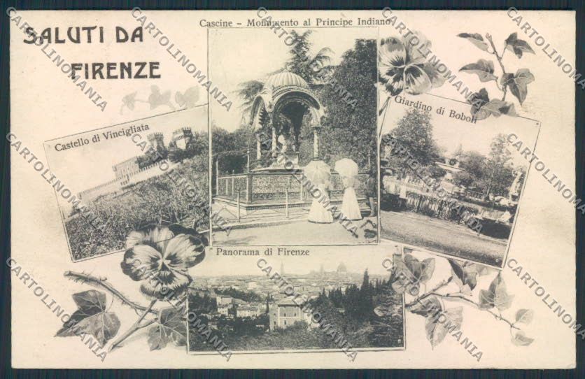 Firenze Città Saluti da cartolina MV5774 – fronte