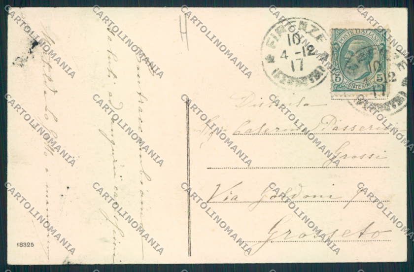 Firenze Città Saluti da cartolina MV5774 – retro