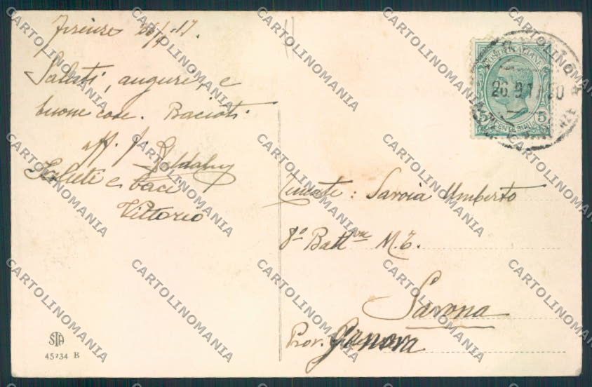 Firenze Città Saluti da cartolina MV5777 – retro
