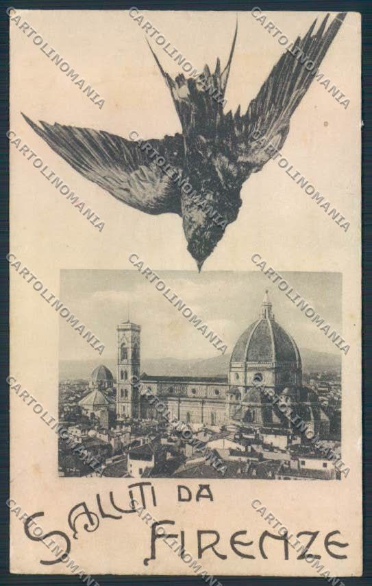 Firenze Città Saluti da cartolina MV5783 – fronte