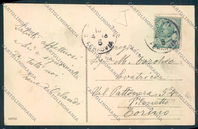 Firenze Città Saluti da cartolina MV5795 – retro