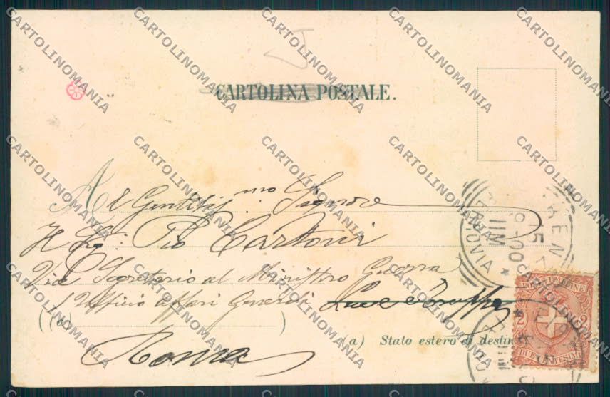 Firenze Città Gruss cartolina MV5802 – retro