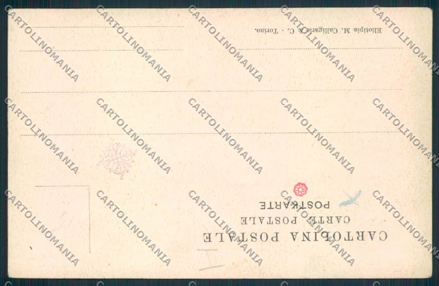 Firenze Città Palermo Ivrea Fanteria cartolina MV5833 – retro