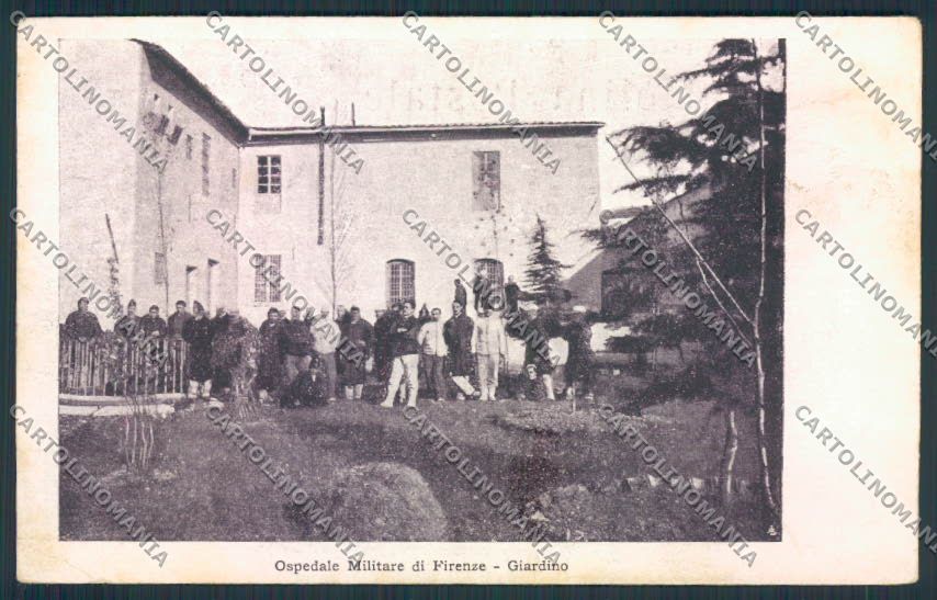 Firenze Ospedale Militare PIEGHINA cartolina MV5838 – fronte