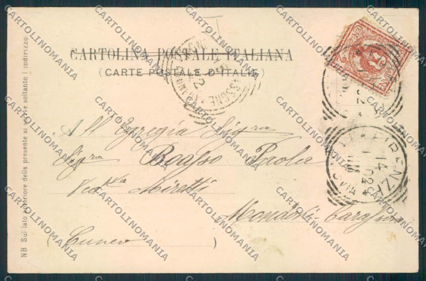 Firenze Città Genio Militare cartolina MV5841 – retro