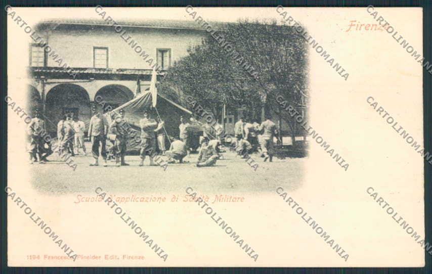 Firenze Città Sanità Militare cartolina MV5845 – fronte