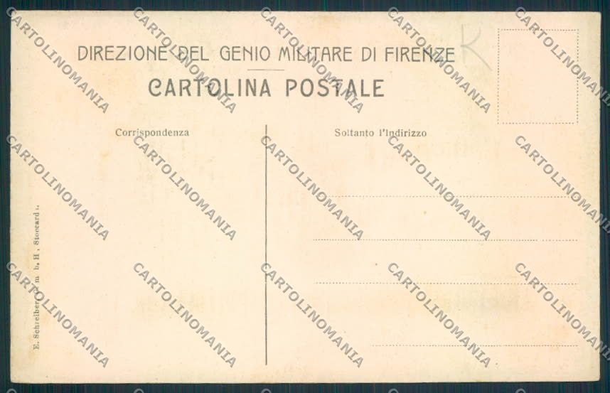 Firenze Città Genio Militare cartolina MV5846 – retro
