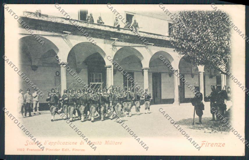 Firenze Città Sanità Militare cartolina MV5848 – fronte