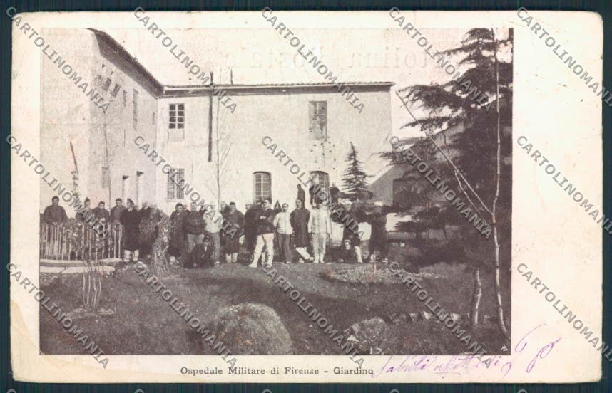 Firenze Ospedale Militare PIEGHINA cartolina MV5849 – fronte