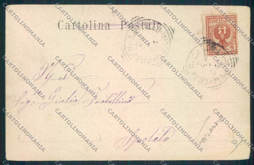 Firenze Ospedale Militare PIEGHINA cartolina MV5849 – retro
