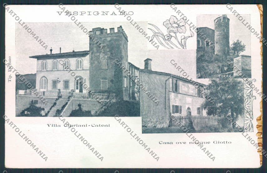 Firenze Vespignano cartolina MV5881 – fronte