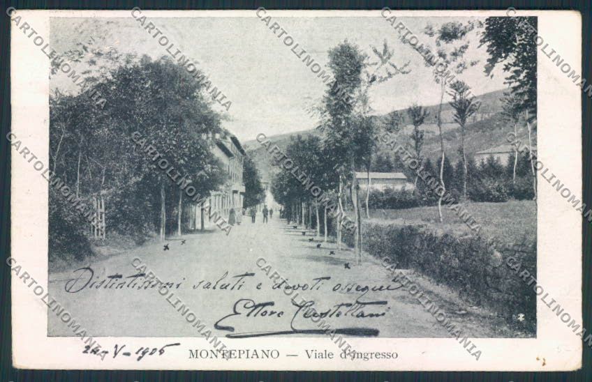 Firenze Montepiano cartolina MV5883 – fronte