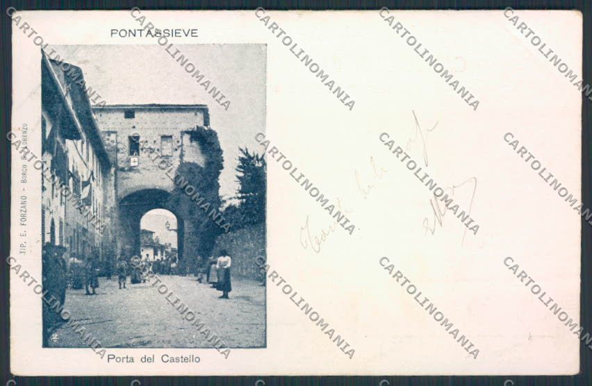 Firenze Pontassieve cartolina MV5903 – fronte