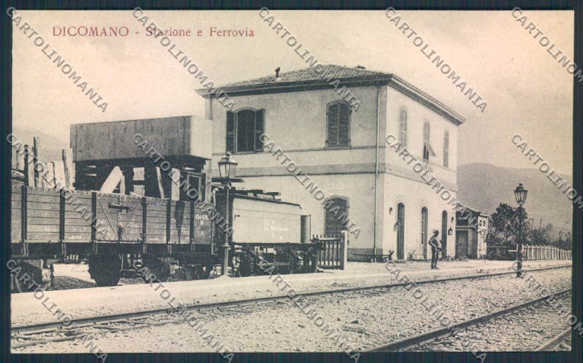 Firenze Dicomano Stazione Treno cartolina MV5925 – fronte