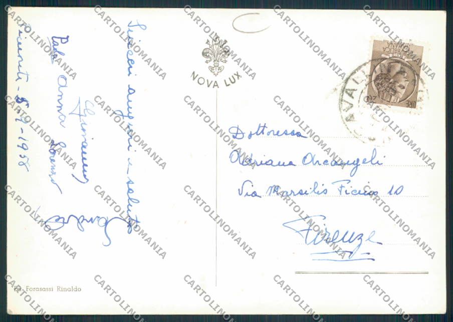 Firenze Barberino Mugello Foto FG cartolina MV5942 – retro