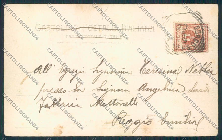 Firenze Borgo San Lorenzo Fanteria cartolina MV5962 – retro