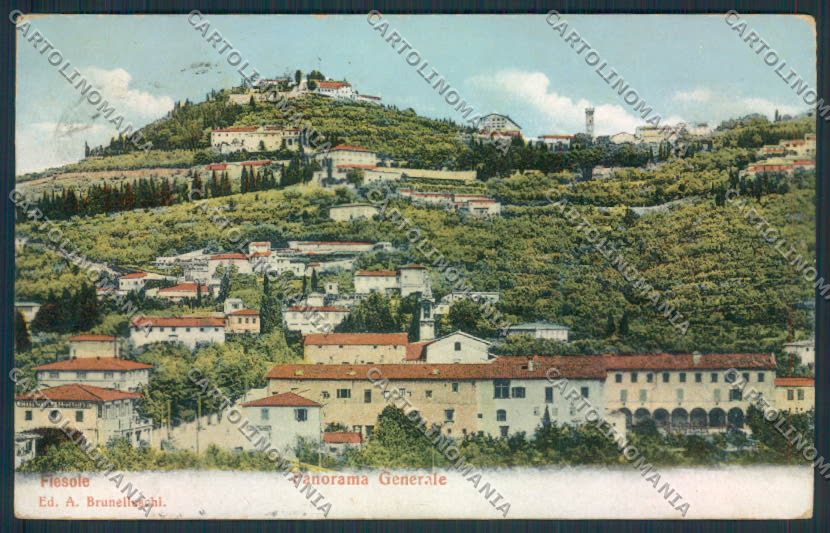 Firenze Fiesole cartolina MV5973 – fronte