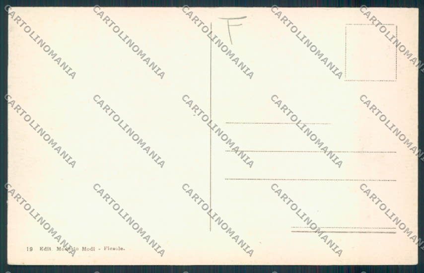 Firenze Fiesole cartolina MV5982 – retro