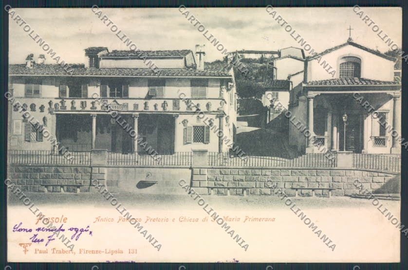 Firenze Fiesole cartolina MV5983 – fronte