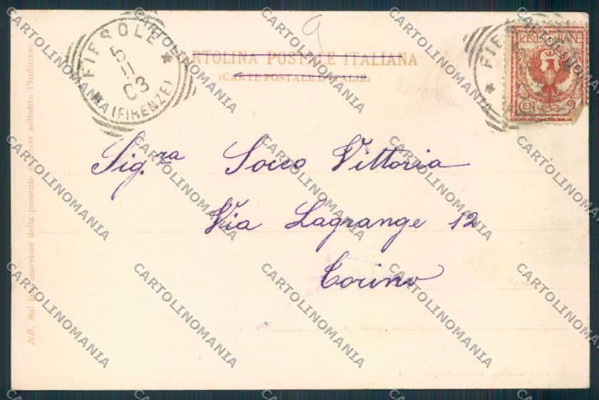 Firenze Fiesole cartolina MV5983 – retro
